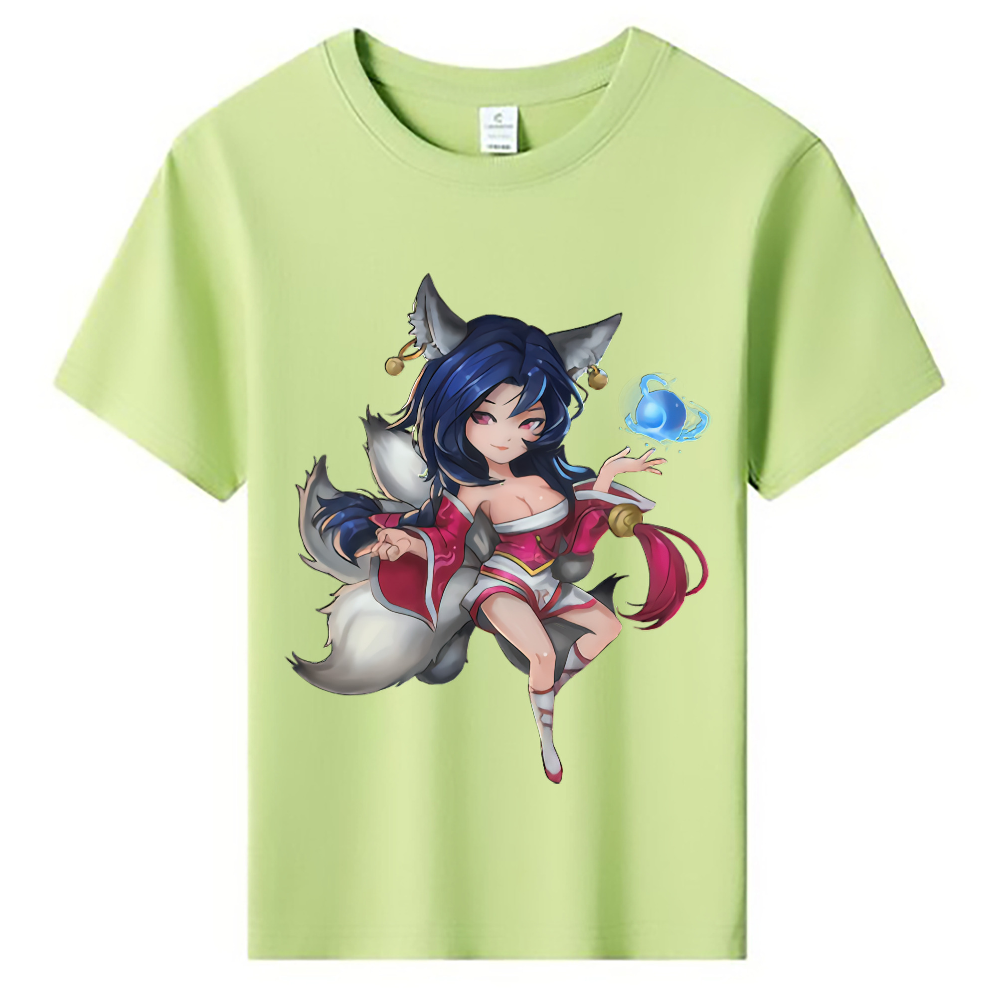 （画像用） リーグ・オブ・レジェンド League of Legends LOL 綿100％キッズTシャツ（フロントプリント）